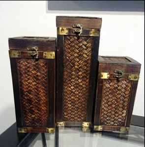 Wood Basket Containers